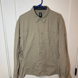 Kuhl Performance Lightweight Button Down Shirt. Casual, Outdoor, Hiking, Preppy